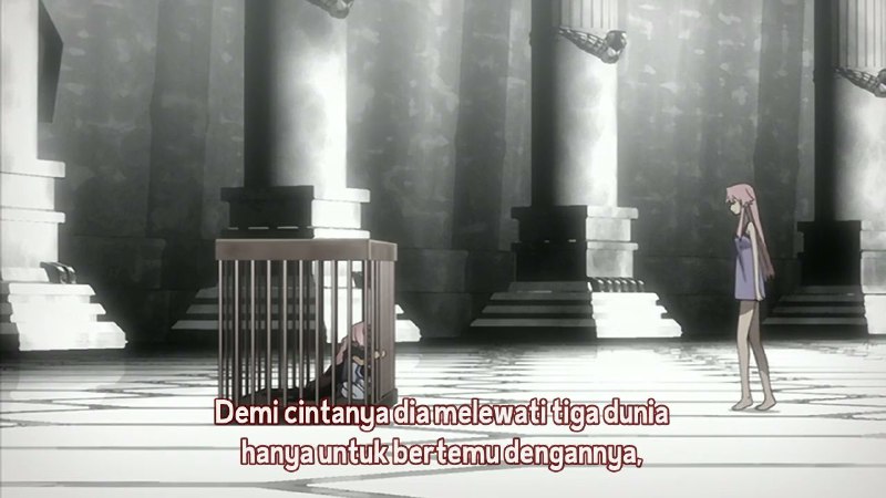 Anime: Mirai Nikkiga nyesal aku tunda nih anime dari dulu emang waktunya pas aku nontonnya sekarang.aku kasih rate 10/10.Anime: Mirai Nikkiga nyesal aku tunda nih anime dari dulu emang waktunya pas aku nontonnya sekarang.aku kasih rate 10/10.