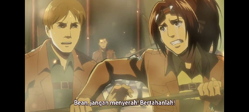 dia yang nyakitin dia yang sedih sendiri ☕️Anime : Shingeki no KyojinEpisode : 15
